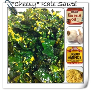 Cheesy Kale Saute